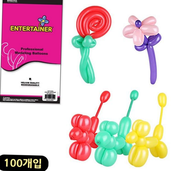 다채로운 요술 풍선 만들기 풍선 아트 어린이집 생일 파티 행사 - 상품 이미지