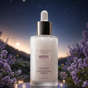 별밤정원/ 자정의 비밀앰플 (미백+보습+주름탄력까지 올인원앰플) 대용량5... 솔직 후기 | 피부 타입별 분석 - 상품 이미지 4