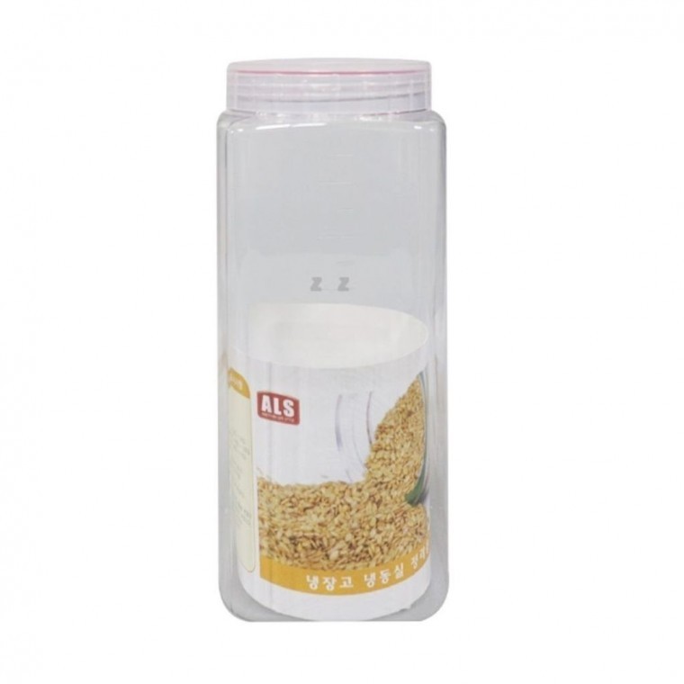 지니몰 ALS 밀폐용기 잡곡통 냉장고 냉동실 정리 용기 1500ml - 상품 이미지