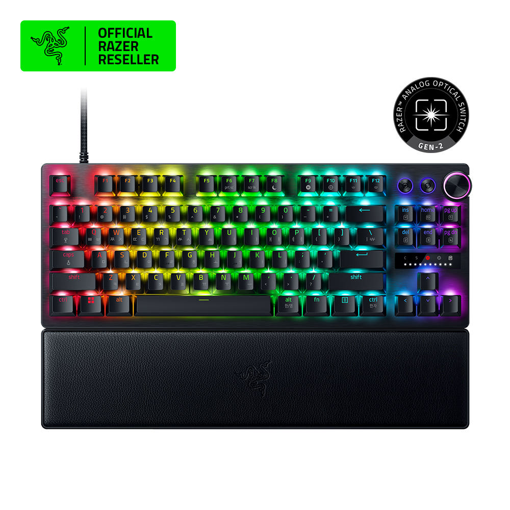 레이저코리아 Huntsman V3 Pro TKL 게이밍 키보드 KR - 상품 이미지