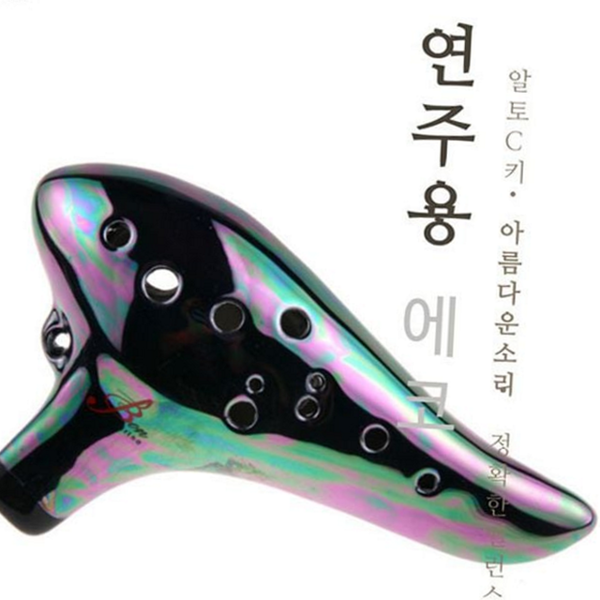 에코 연주용 오카리나 전문가 알토 오카리나 연습용 클래식 교육용 - 상품 이미지