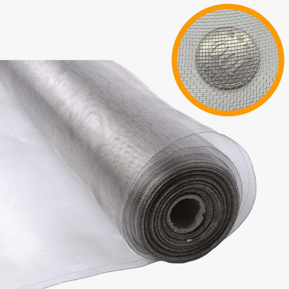 초미세 미세 방충망 현관 모기장 스텐망 롤방충망 120x3000cm - 상품 이미지