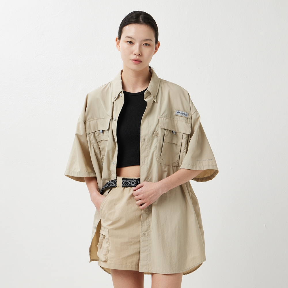[본사직영]컬럼비아 공용 PFG 바하마 반팔 셔츠 C72FM7047162