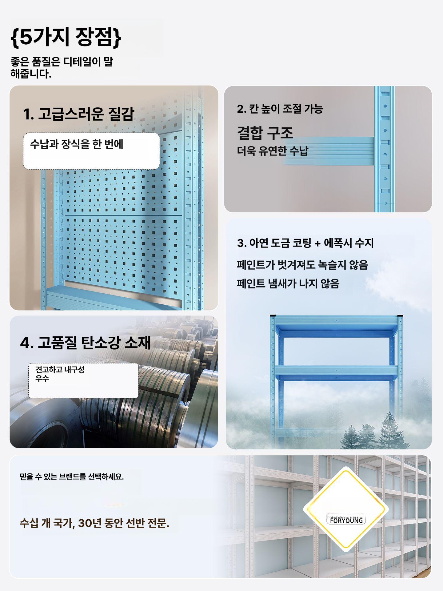 좁은 세탁실 세탁기 수납 좁은세탁실 현관문 다용도실정리 걸이 슬라이딩 마그네틱 무타공 - 상세 이미지 4