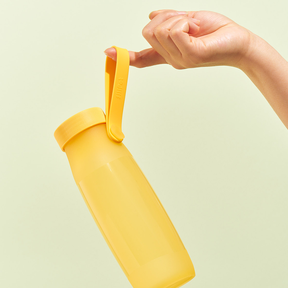 실리팟 프리미엄 실리콘 등산 운동 핸디보틀 물병  400ml 국내생산 - 상세 이미지 3