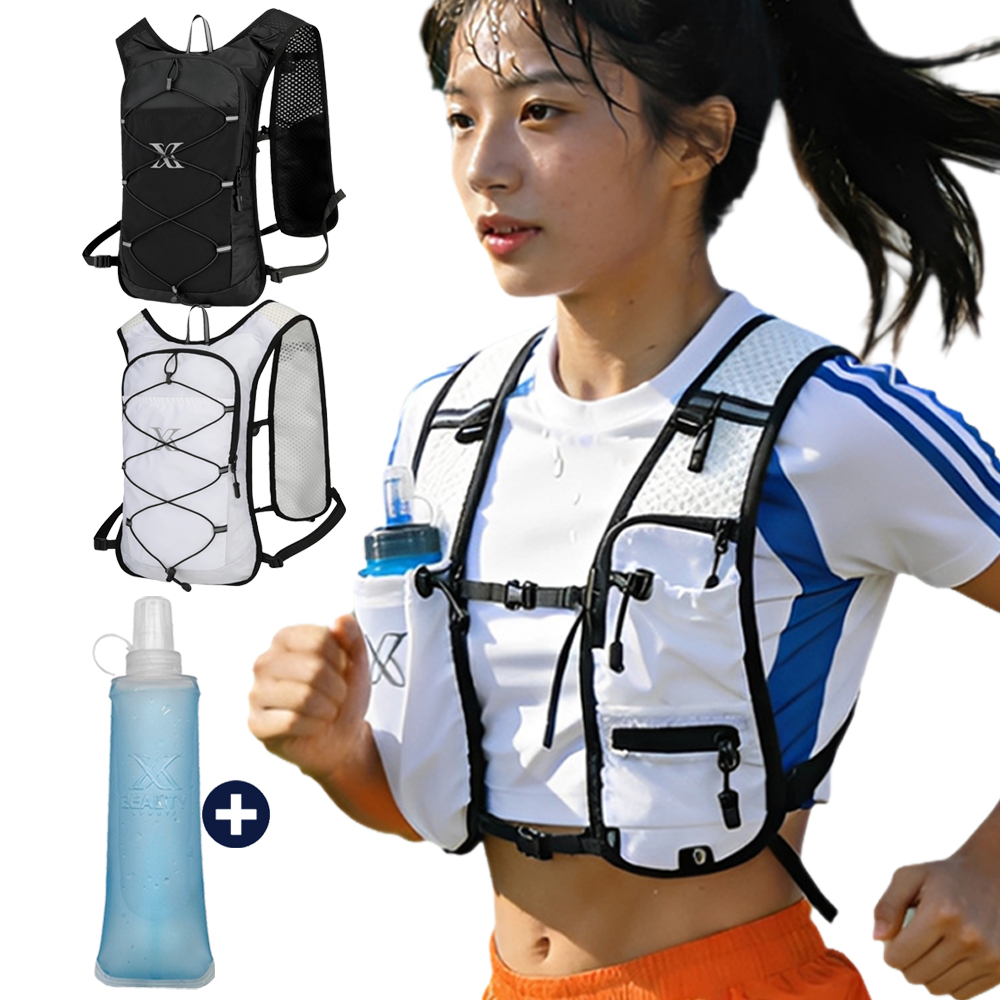 엑스뷰티 러닝 조끼 베스트 런닝 트레일 등산 마라톤 초경량 빅핏 - 상품 이미지