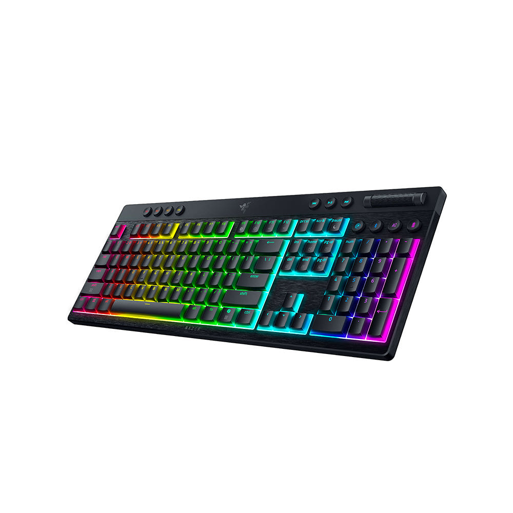 레이저코리아 BlackWidow V4 Low-profile HyperSpeed 게이밍 키보드 KR 오렌지축 - 상세 이미지 5