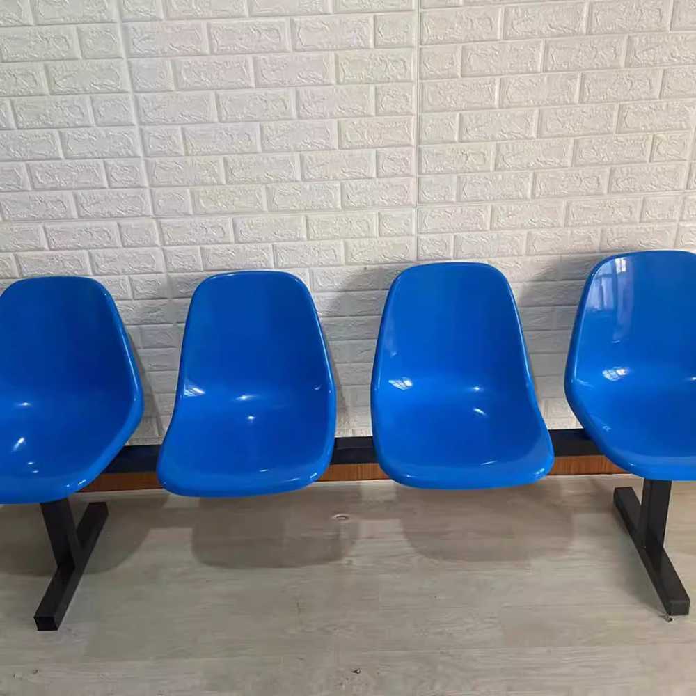 웨이팅 의자 버스정류장 플라스틱 쇼핑몰 벤치 체어 2인용 - 상세 이미지 5