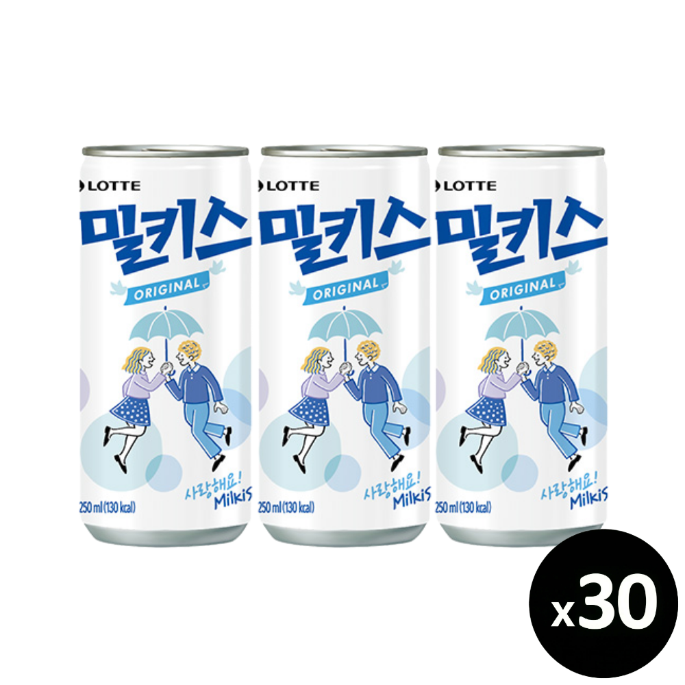 롯데 밀키스 250ml, 30개 - 상품 이미지