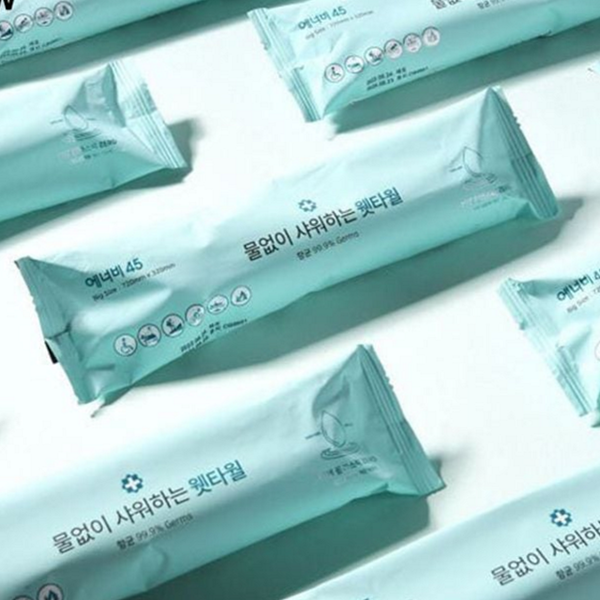 일회용 대형 타월 휴대용 타월 여행용 캠핑 헬스 - 상품 이미지