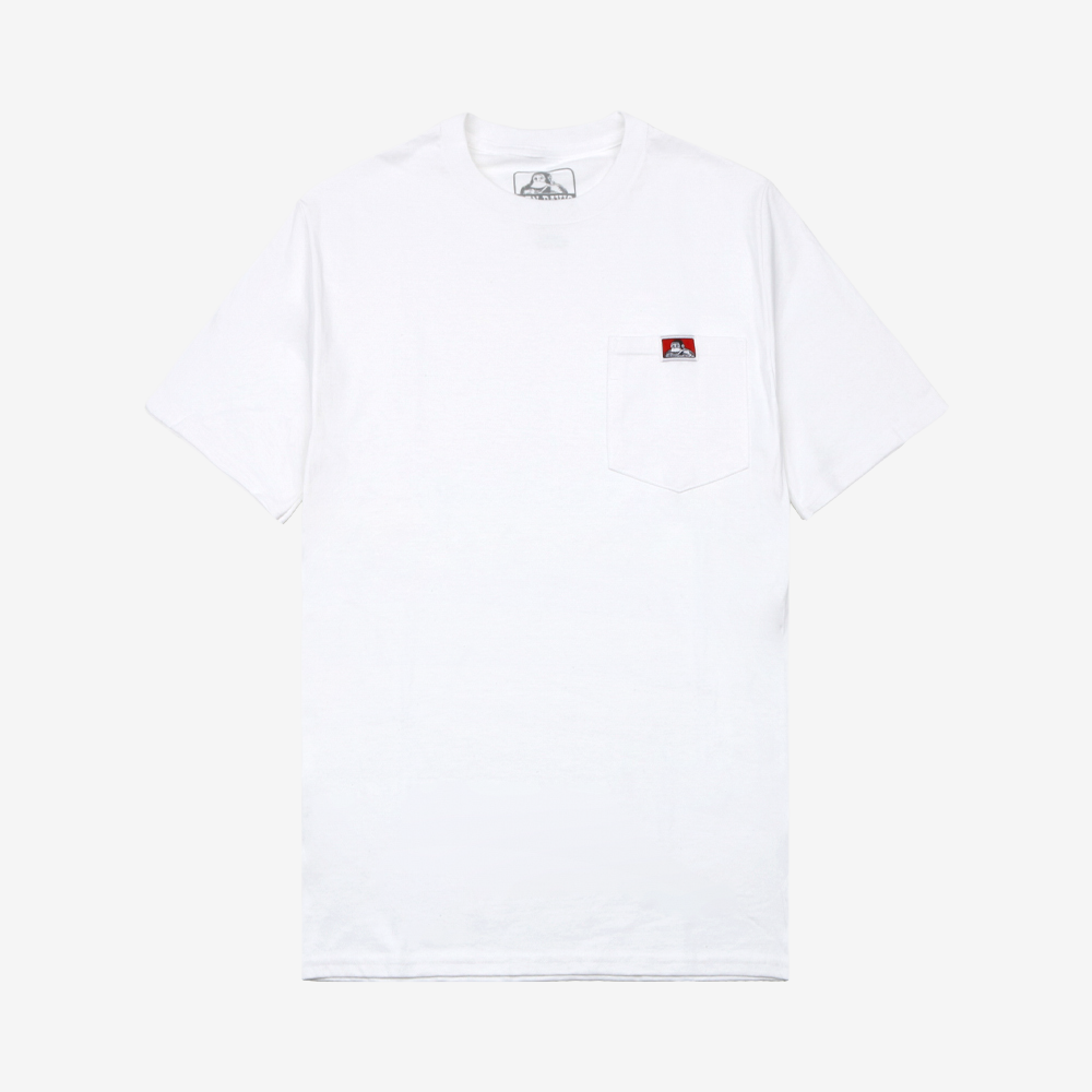 벤데이비스 포켓 반팔티 9020-WHITE - 상품 이미지