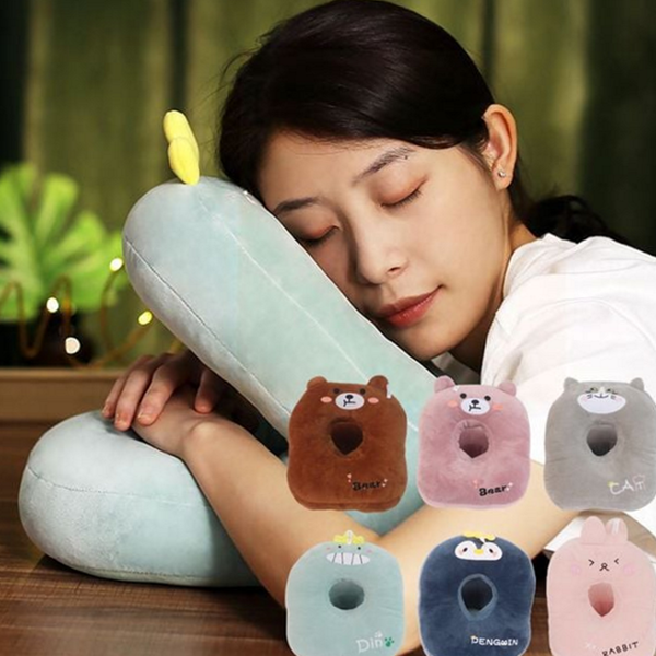 귀여운 낮잠 베개 팔베개 책상용 낮잠 베개 사무실 휴식용 - 상품 이미지