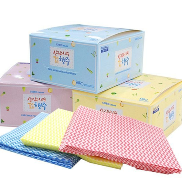 다용도 일회용 행주 롤형 주방 행주 타올 업소용 폴리 - 상품 이미지