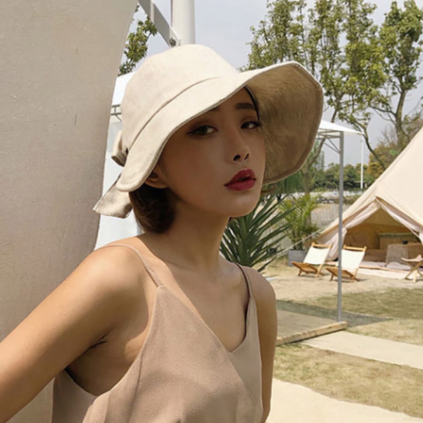 여자 골프용 모자 여성 여름 골프 모자 와이드앵글모자 - 상품 이미지