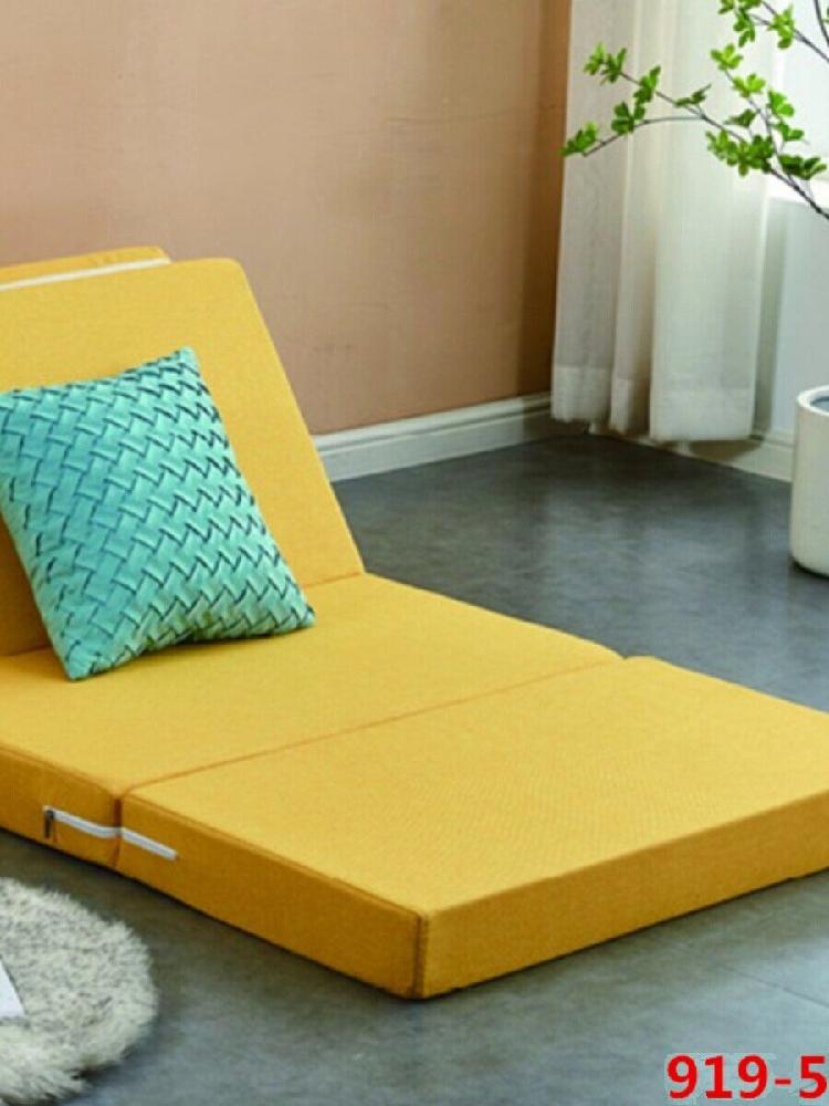 접이식 토퍼 매트리스 단단한 수면매트 휴게실 낮잠 푹신한 다크 그레이 5cm 폭 80cm x 길이 200cm - 상세 이미지 5