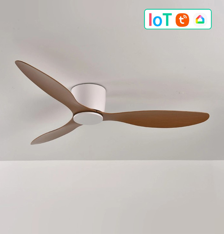 DS IOT 비브르디 실링팬 화이트 42인치 저소음 낮은층고용 리모컨 슬림107cm - 상세 이미지 2