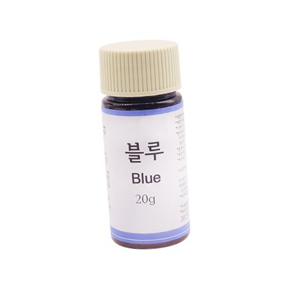 베이킹재료식품첨가물식용색소 데코재료제빵용식용색깔 블루음료용식품색소 20g - 상품 이미지