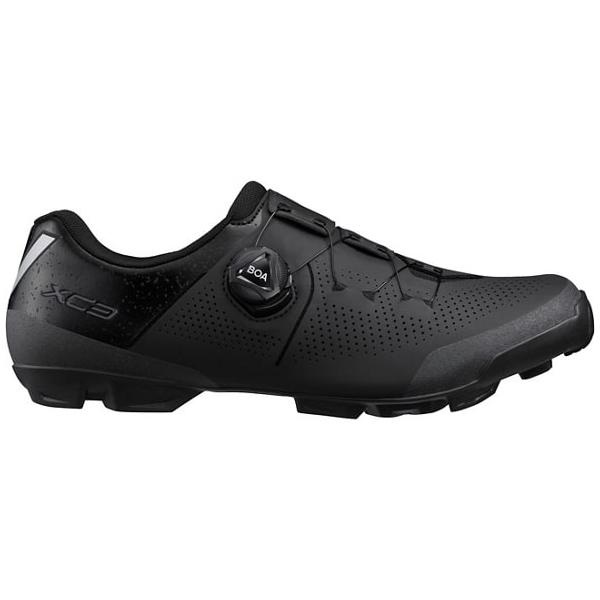 시마노 SPD MTB 슈즈 XC703 블랙 와이드 - 상품 이미지