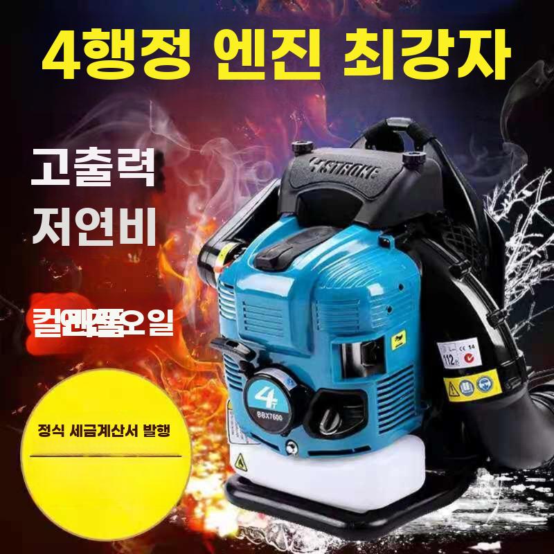 배낭블로워 가솔린 송풍기 브로워 낙엽 청소 제설기 배낭형 2행정 6900 - 상세 이미지 2