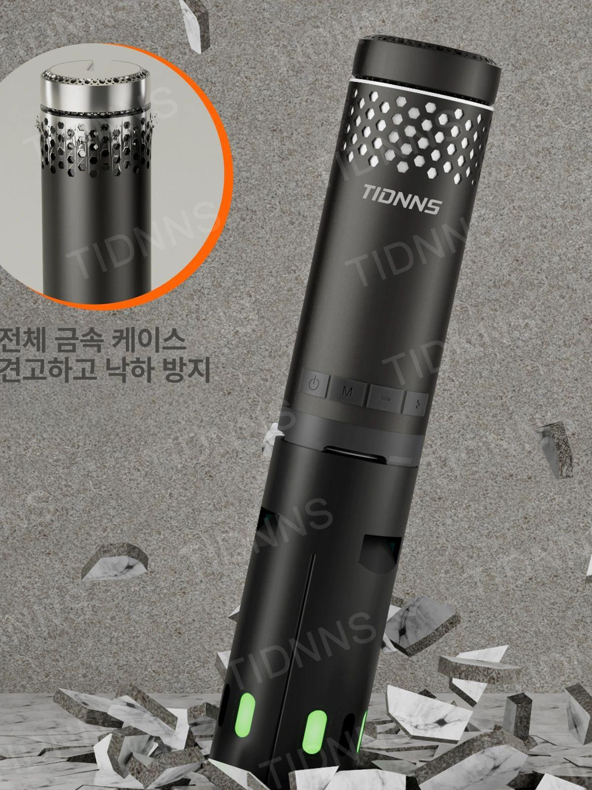 캠핑 조명 충전식 랜턴 분리형 스탠드 차박 블랙 손전등 캠핑등 작업등 램프 - 상세 이미지 4
