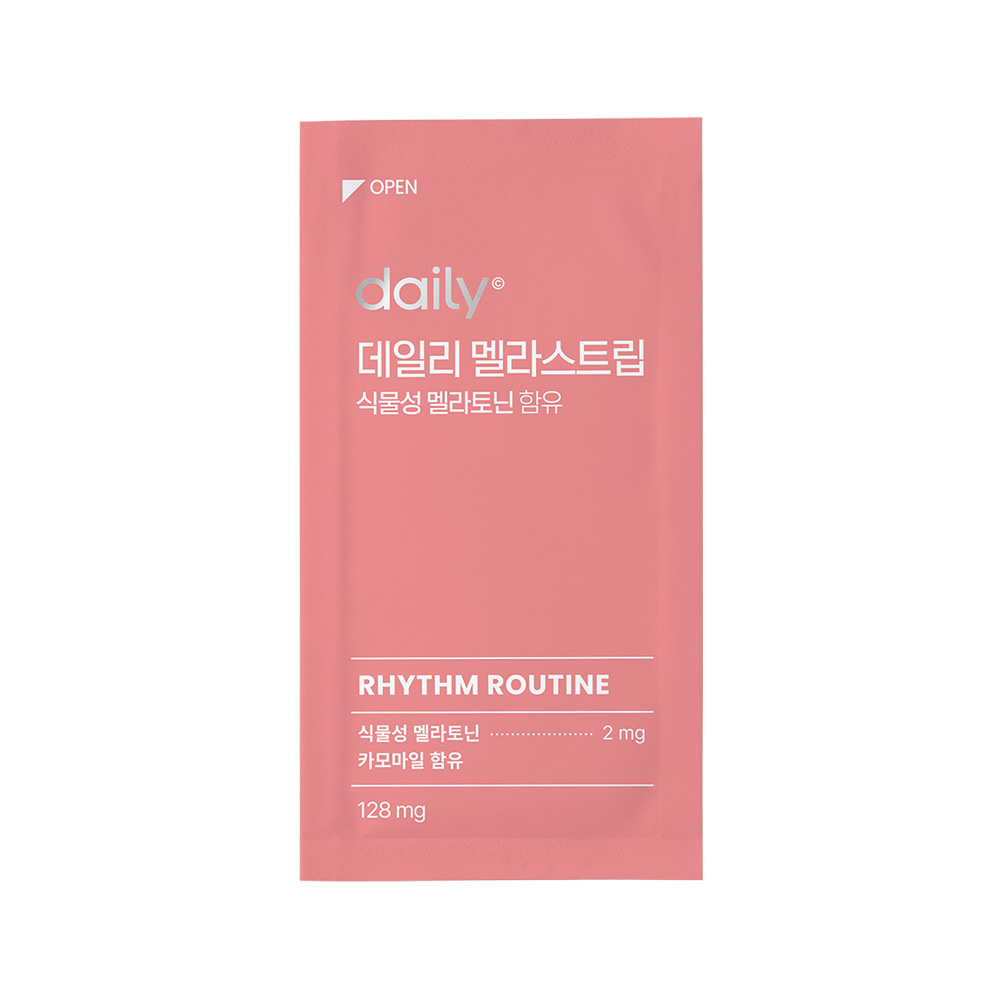 데일리 멜라스트립 식물성 멜라토닌 함유 필름 128mg x 42매 - 상세 이미지 3
