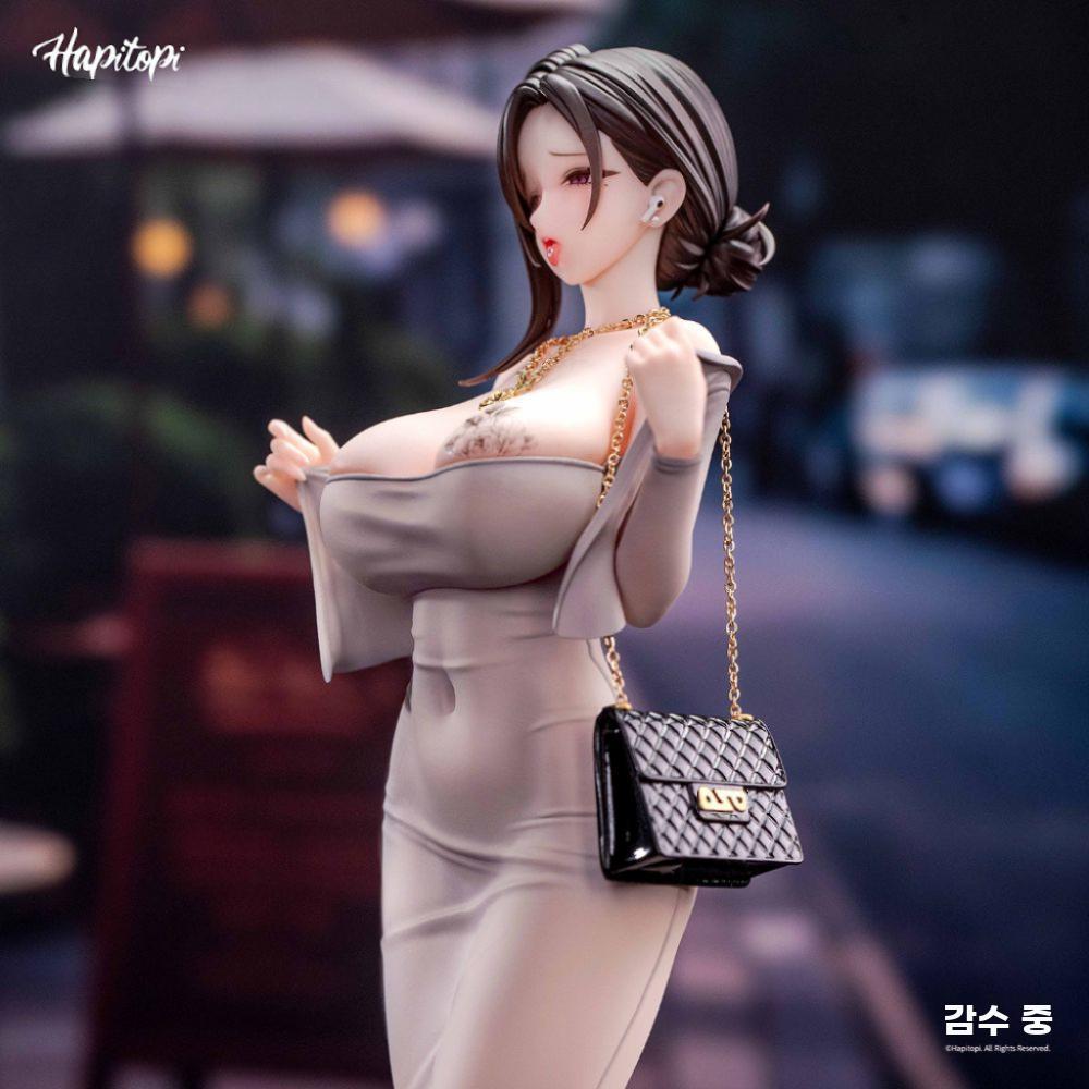 동탄 미시녀 피규어 미시룩 캐릭터 모형 인형 미니어처 - 상세 이미지 5