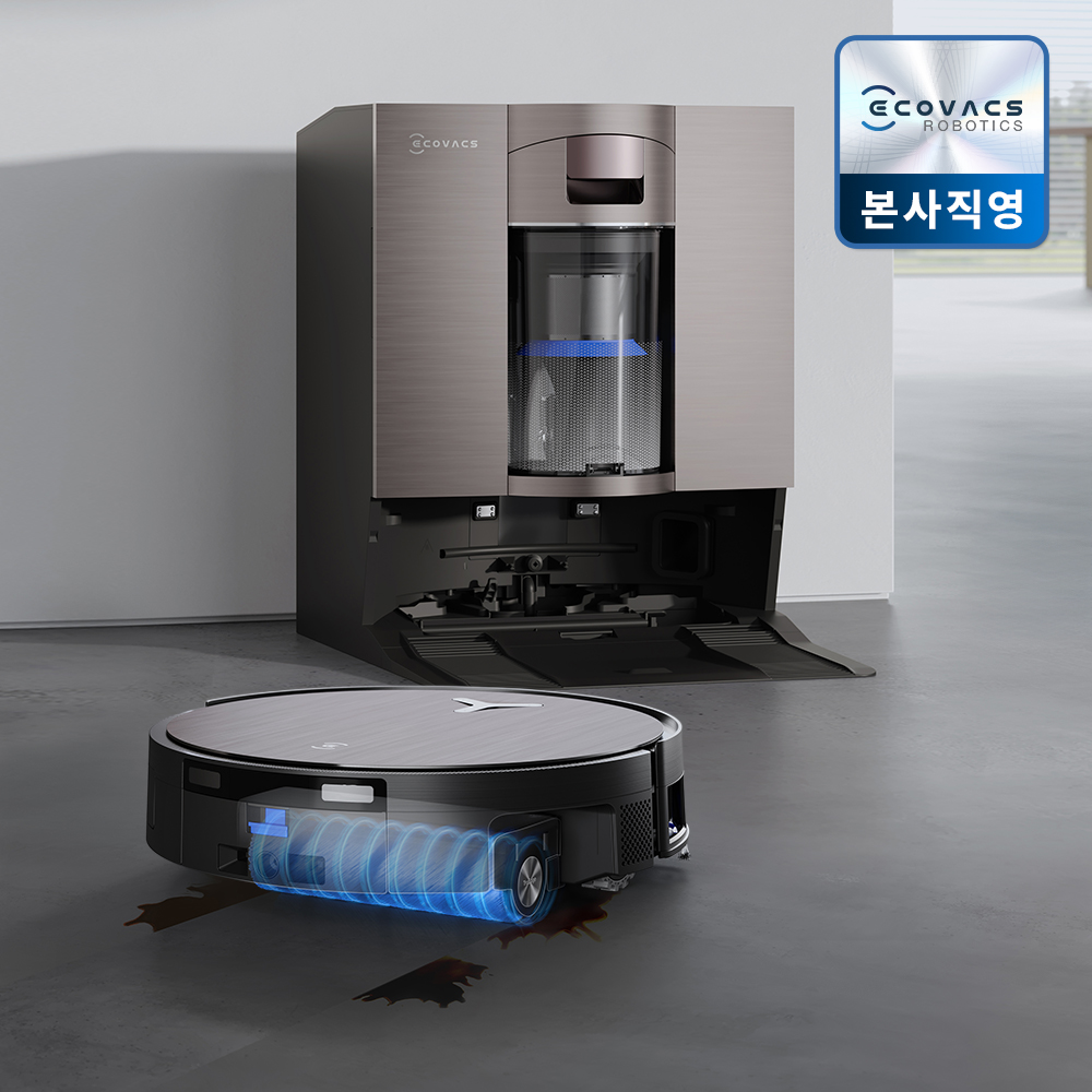 에코백스 X11 옴니사이클론 물걸레로봇청소기 AI 올인원 로청 에코벡스 제품 이미지