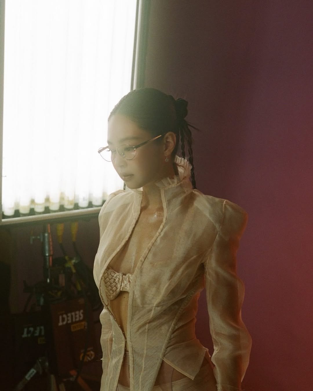 레이벤 제니 안경 RX3774VD 2501 실버 남자 여자 캣아이 가벼운 오벌 메탈 긱시크 이미지 7
