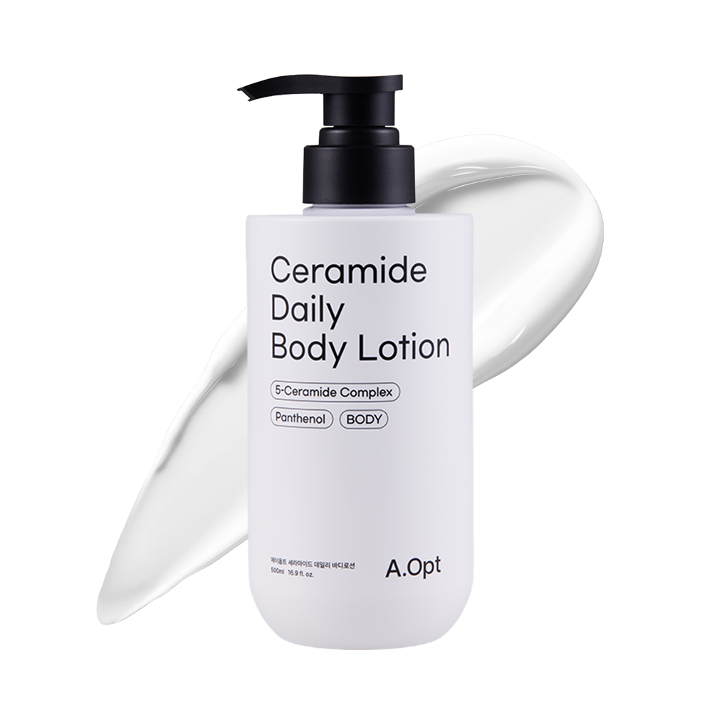 여름바디로션 닭살피부 끈적임없는 대용량 무향 에이옵트 세라마이드 바디로션 500ml, 2개 - 상세 이미지 3