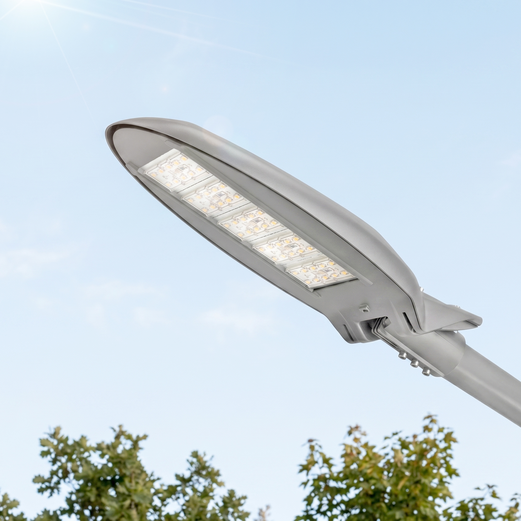 전기 LED 가로등헤드 150W 가로등주 아파트 상가 공장 도로 주차장 등기구 보안등 외등 이미지 7