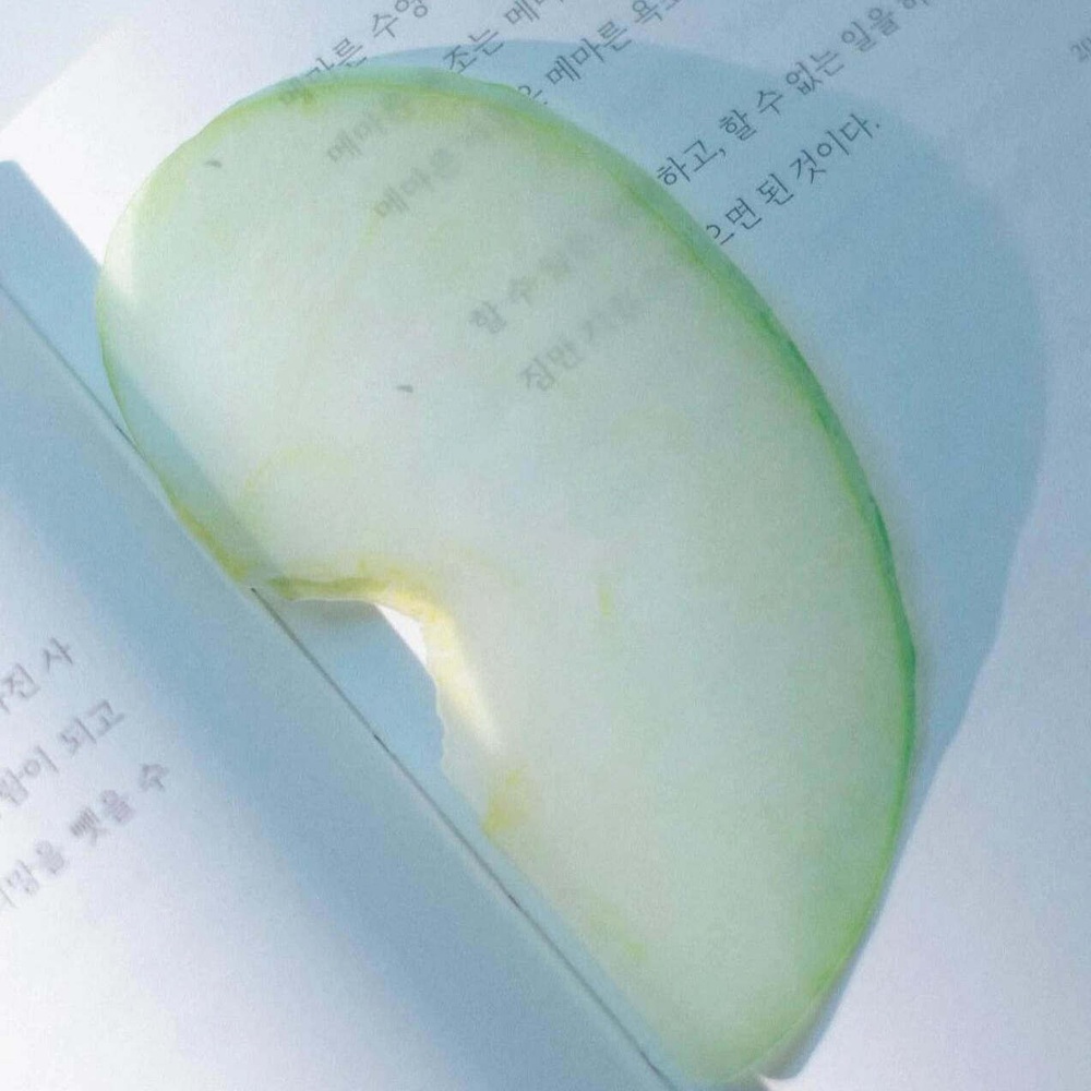 사과책갈피 북마크 선물 귀여운 과일모양 실리콘 페이지 고정 독특한 슬림형 레몬 그린애플 - 상품 이미지
