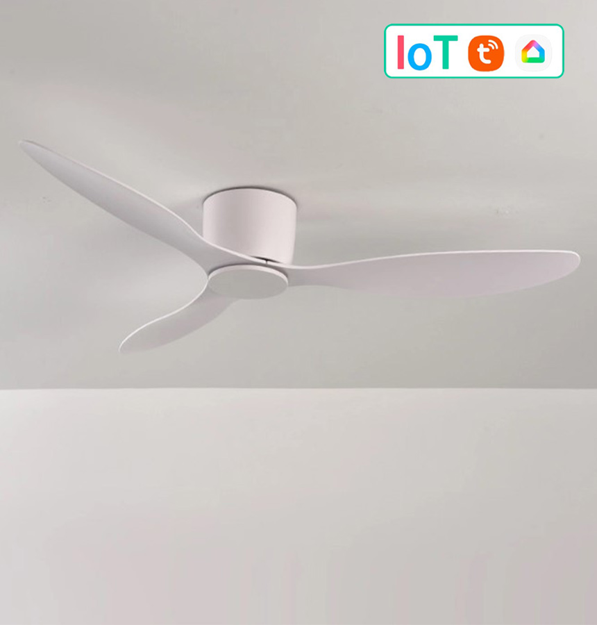 DS IOT 비브르디 실링팬 화이트 42인치 저소음 낮은층고용 리모컨 슬림107cm - 상세 이미지 5