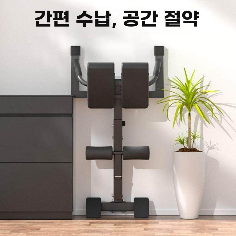 접이식 로만체어 홈트 백익스텐션 복근 체어 기립근 코어 기본 모델 - 상세 이미지 5
