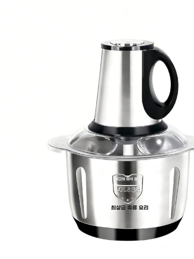 가정용 고기분쇄기 다용도 다지기 전동 만능 믹서기 2L 4날 1세트 (250W) - 상세 이미지 4