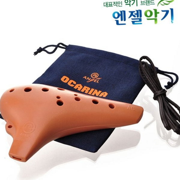 연주용 알토 오카리나 교육용 악기 오카리나 초보자 휴대용 플라스틱 12 - 상품 이미지
