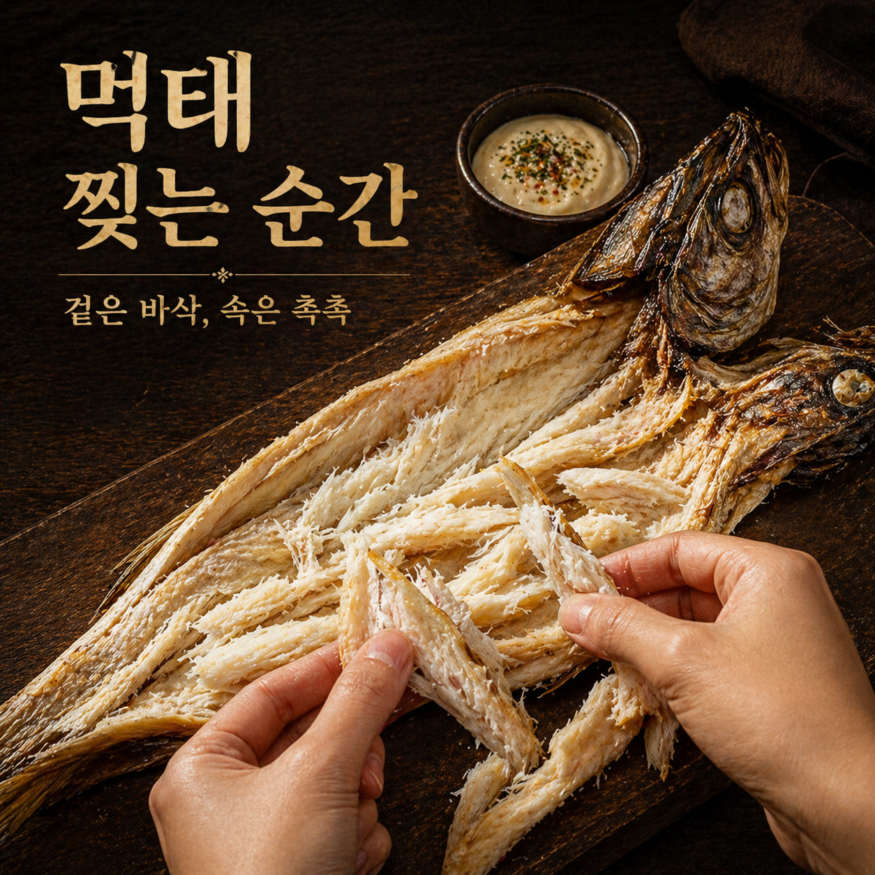 (주)마름 강원도 속초 착한먹태 통먹태 10마리 7통 특사이즈 업소용 호프안주 이미지 8