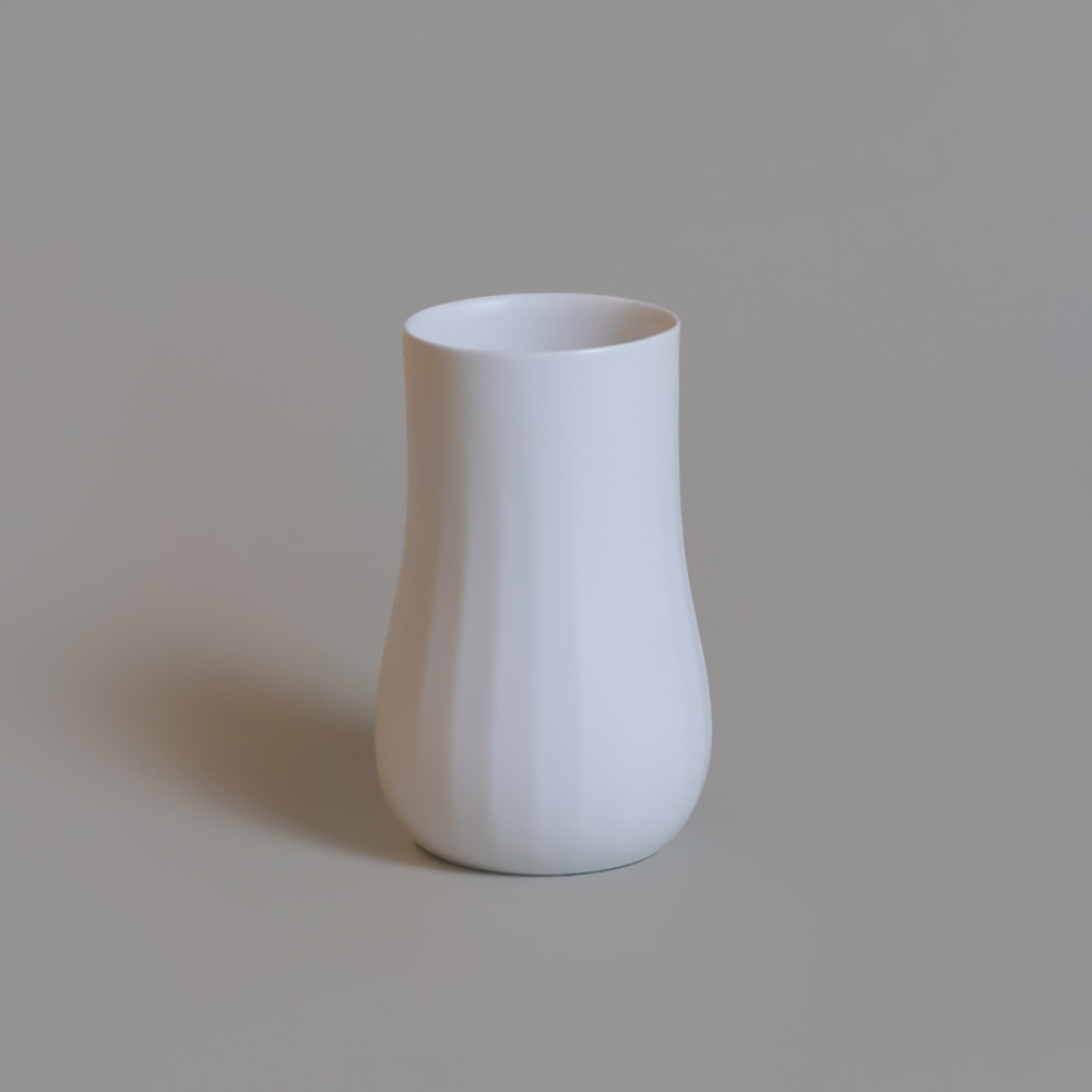 세라미꼬 도자기 백자컵 컵선물 400ml - 상품 이미지