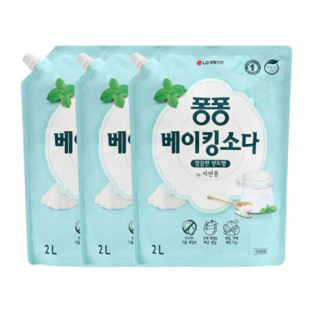 퐁퐁 베이킹소다 2L 리필 3개