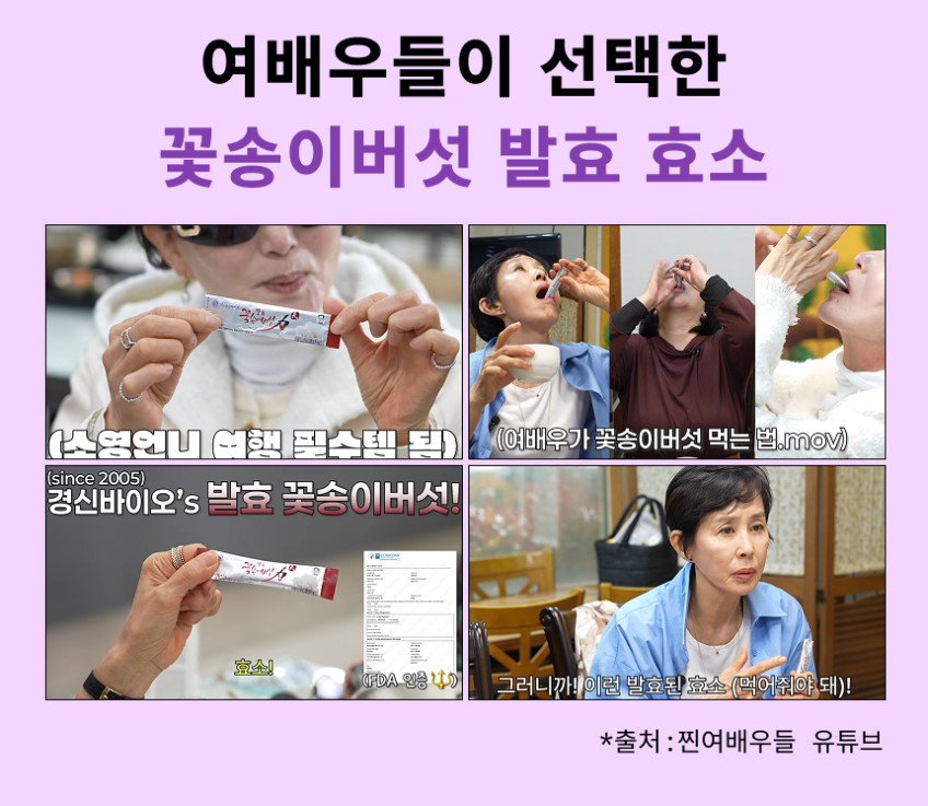 발효꽃송이버섯 효소 천 베타글루칸 현미 유기농 꽃송이버섯 90포, 1개월 판매처 상세 정보 이미지 1