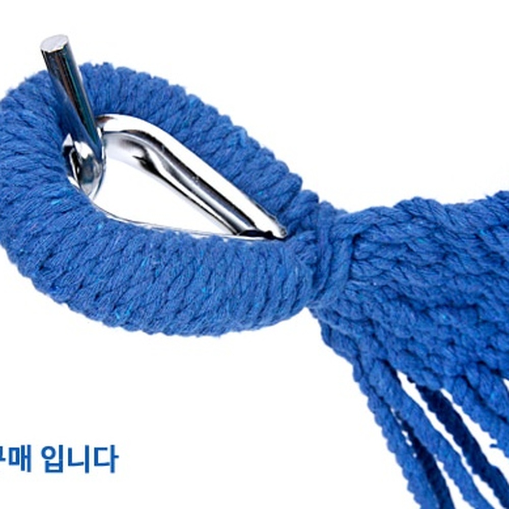 문틀고정 실내 야외 캠핑 해먹 침구형 매달리는의자 홑겹리프트 1인용 이미지 8