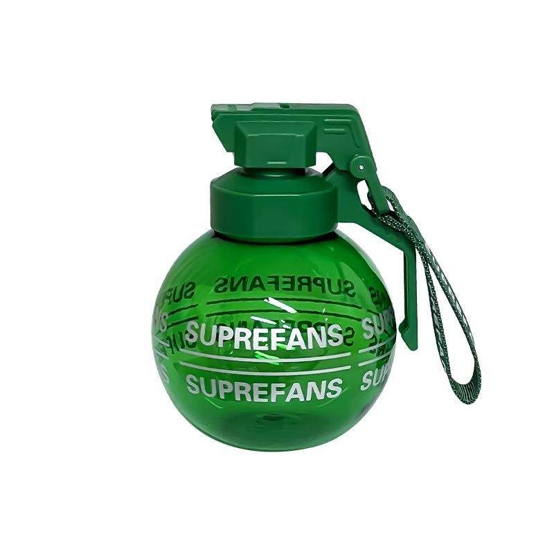 수류탄 물병 수류탄모형 보틀 폭탄 물통 휴대용 텀블러 블루 520ML - 상세 이미지 3