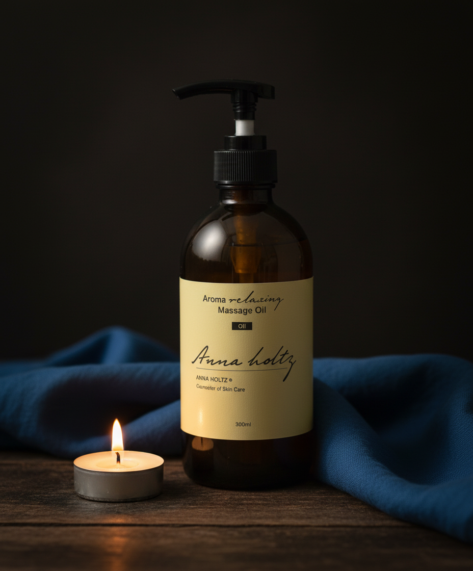 안나홀츠 천연 아로마 올리브 릴렉싱 바디오일 마사지오일 300ml 이미지 8