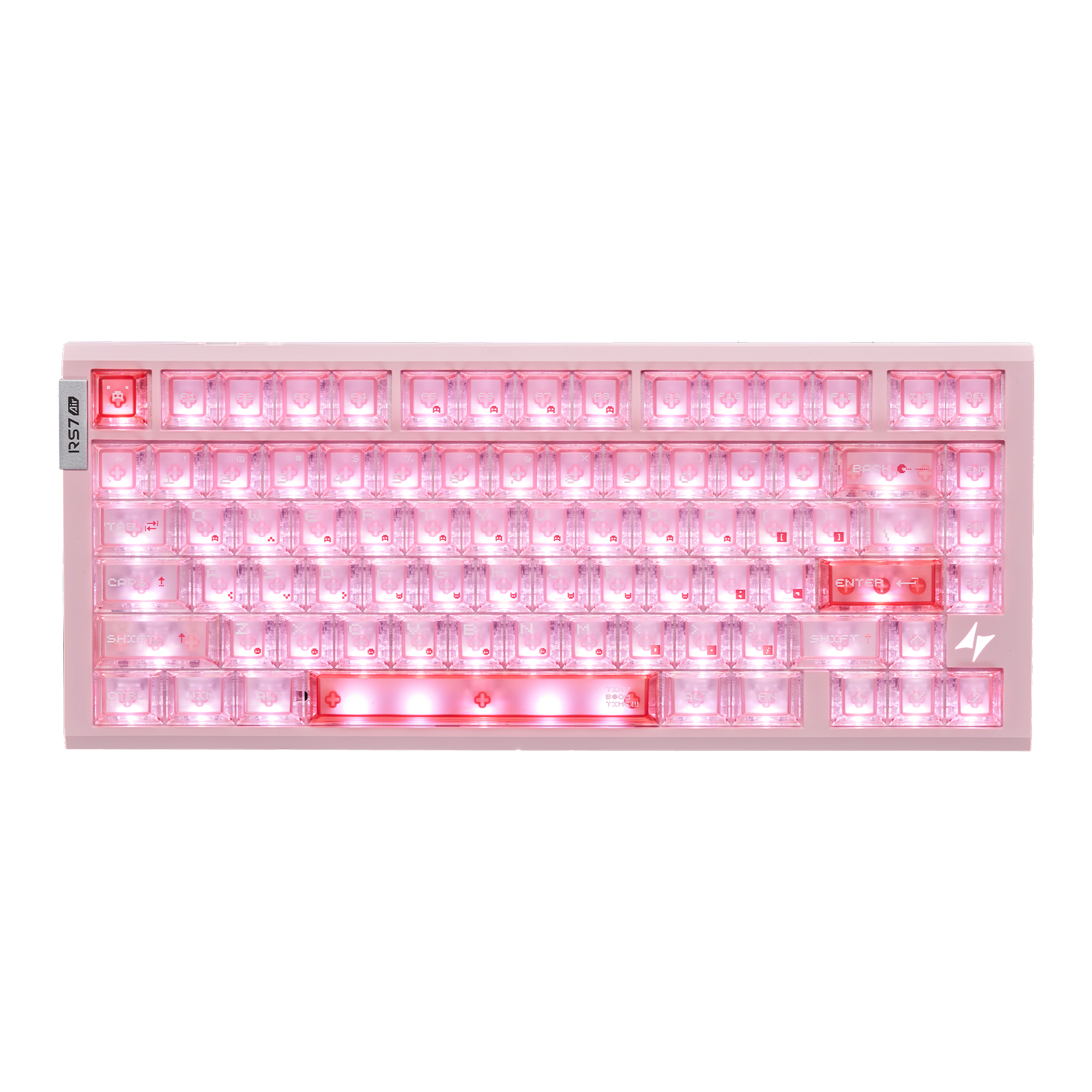 ATK RS7 Air 래피드 트리거 8K 자석축 키보드 국내 정품 핑크, 아이스 블레이드축 - 상품 이미지