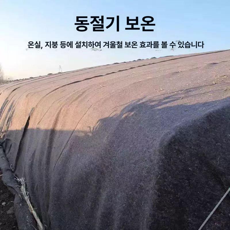 공사용 부직포 양생포 매트 공사장 산업용 농업 현장 바닥 잡색 덮개 농사용 건설용 - 상세 이미지 3