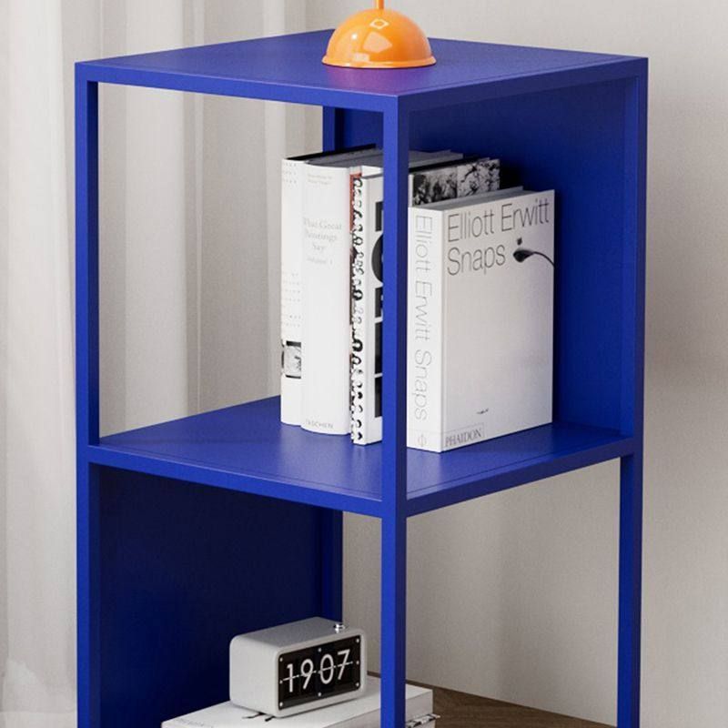 모던 컬러선반 철제 수납 선반 미니멀 인테리어 캐비닛 블루 S 25x25x50 - 상세 이미지 2