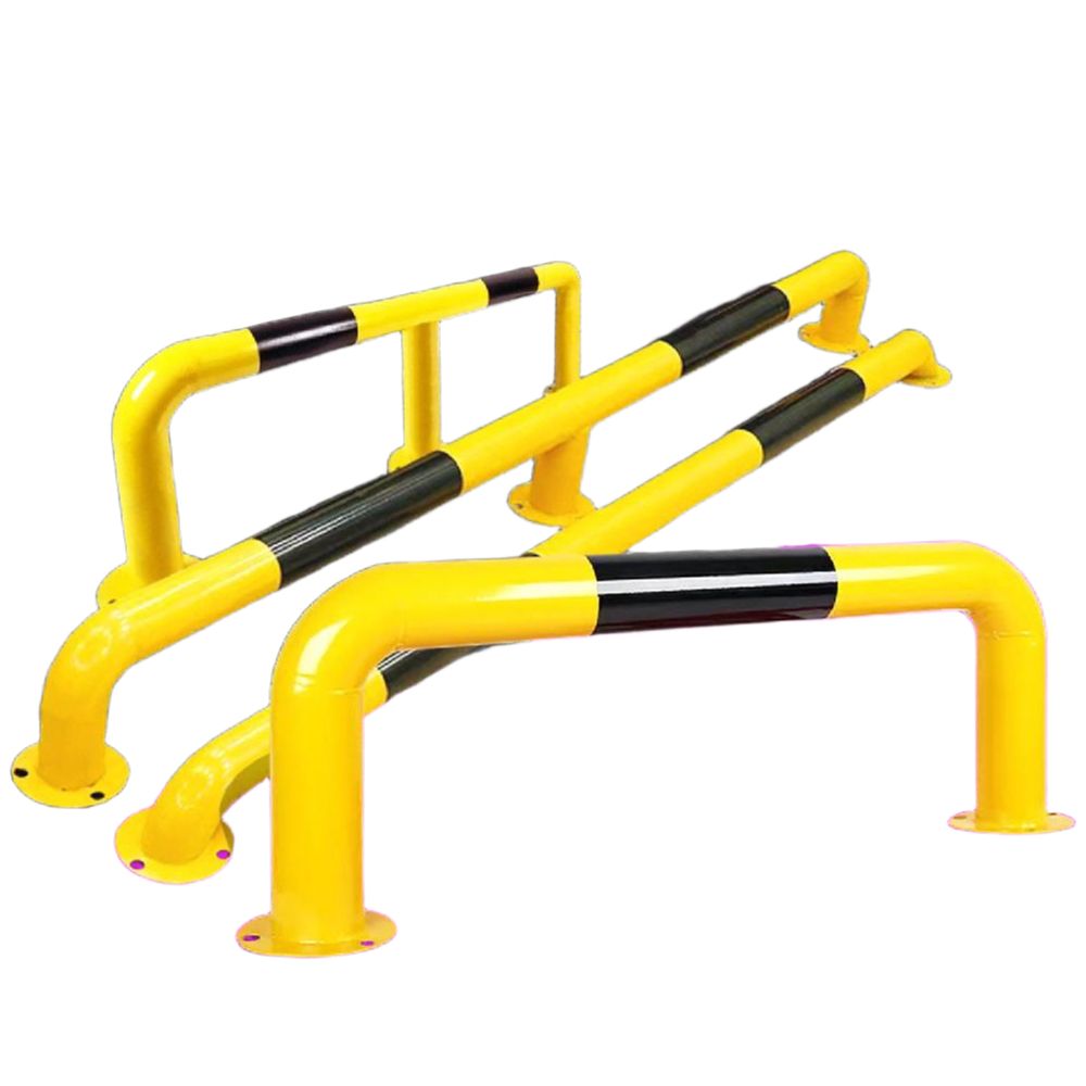 주차장 볼라드 차량 스토퍼 펜스 충돌방지 울타리 기둥 U자형 600x100x2mm - 상품 이미지