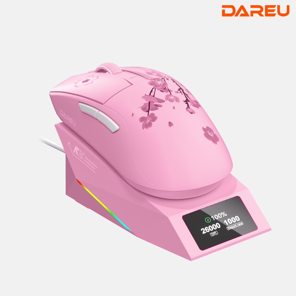다얼유 A950GD CONSUMER 초경량 충전독 유 무선 게이밍 사무용 마우스 상품 이미지