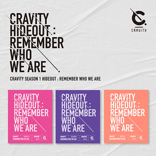 크래비티 CRAVITY SEASON1 HIDEOUT REMEMBER WHO WE ARE - 상품 이미지