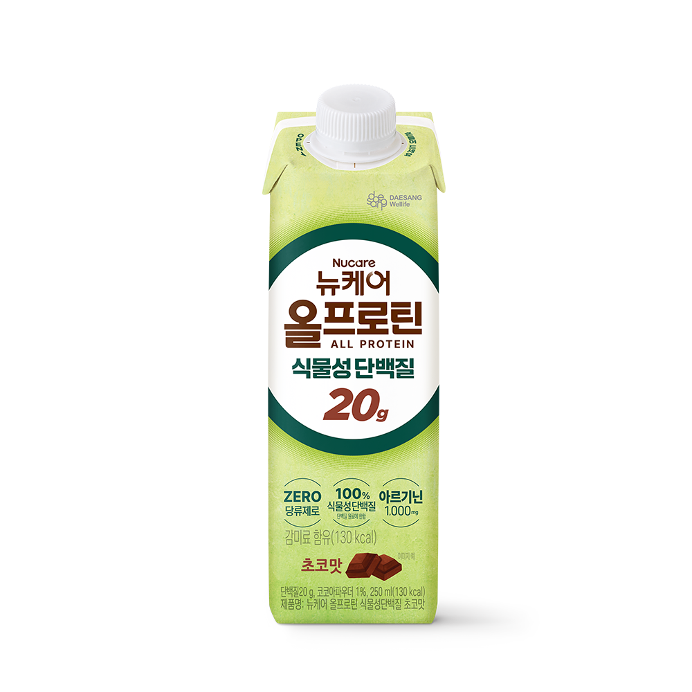 뉴케어 올프로틴 식물성단백질20g 초코맛 단백질음료 250ml, 24개 - 상세 이미지 3