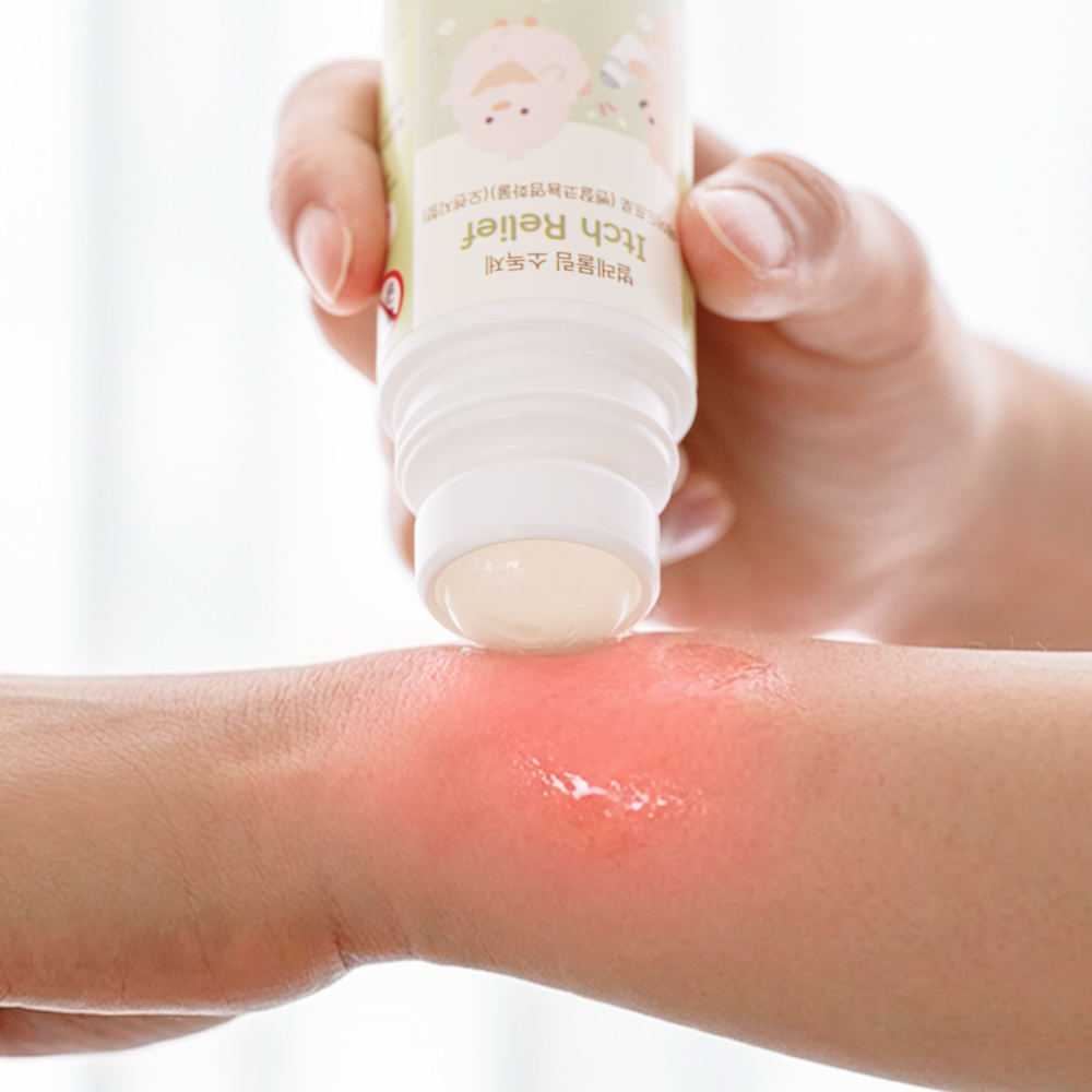 아가드 아기 벌레물림 소독제 바르는 모기약 쿨링 에이드프로 벤잘코늄염화물 오렌지향 50ml 볼타입 - 상품 이미지